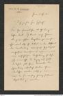 Nachlass Franz Steindachner, Brief von W. Kükenthal an Franz Steindachner (06.03.1895), Inv.Nr. 282.01, Seite 1